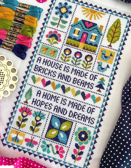 Little Dove Designs Cross Stitch Hopes and Dreams Cross Stitch Kit 13285