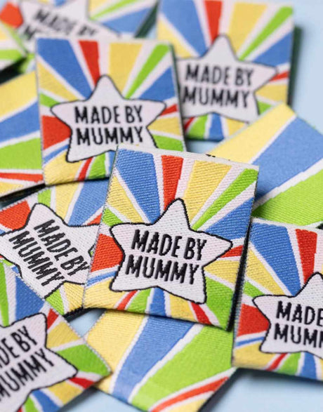 Little Rosy Cheeks Labels Mummy's Star, Woven Sewing Labels - Pack of 6 13948