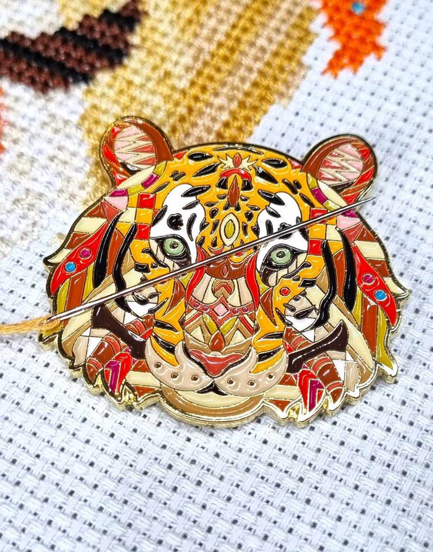 Tiger Mandala Needle Minder