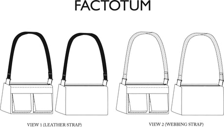 Merchant and Mills Bags & Accessories The Factotum Bag, Merchant & Mills Patterns Sewing Pattern 10208