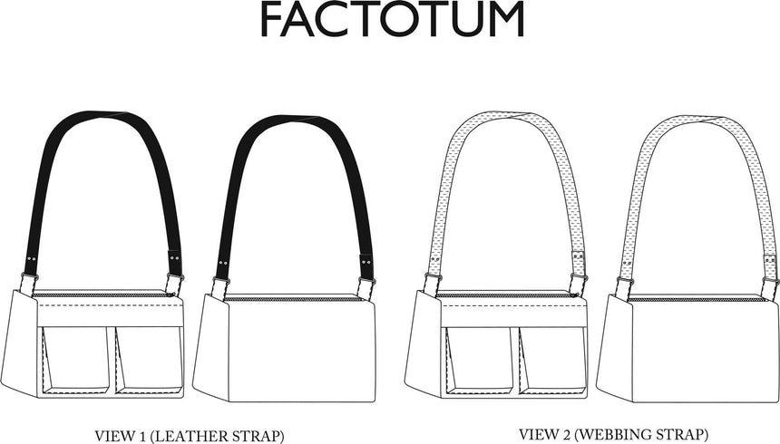 Merchant and Mills Bags & Accessories The Factotum Bag, Merchant & Mills Patterns Sewing Pattern 10208