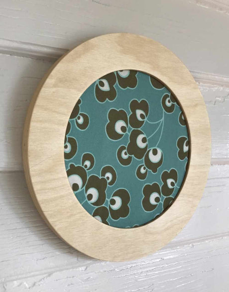 Modern Hoopla Embroidery Circular Embroidery Hoop Wooden Frame for 6" Hoops, Modern Hoopla