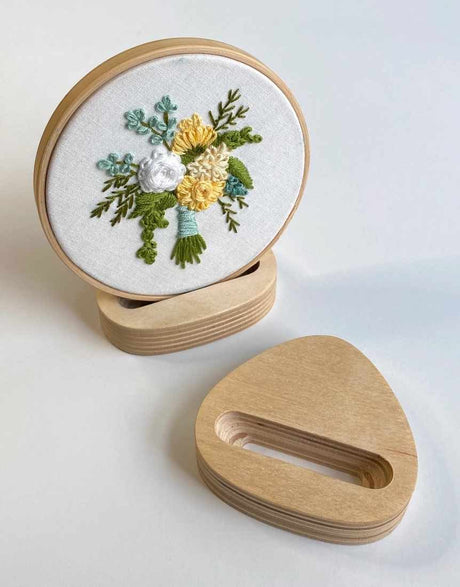 Modern Hoopla Embroidery Embroidery Hoop Wooden Prop, Modern Hoopla 13955