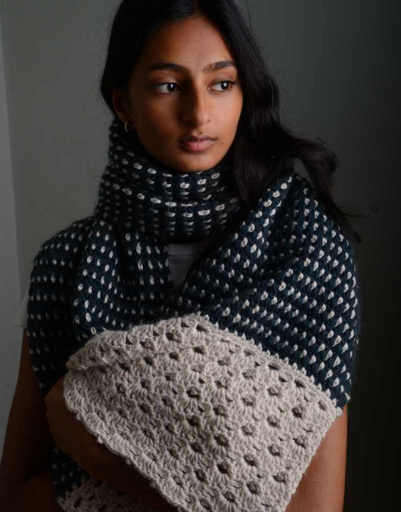 Stormy Scarf Crochet Kit