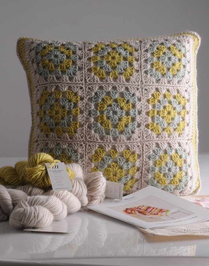 Learn to Crochet Cushion Kit