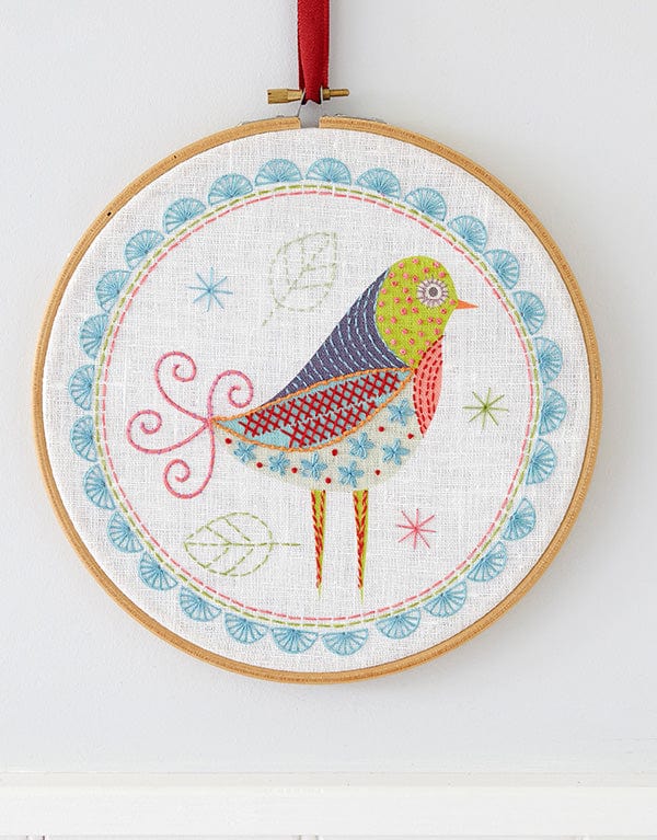 Nancy Nicholson Embroidery Birdie 1, Nancy Nicholson Embroidery Stitch Kit 01146914