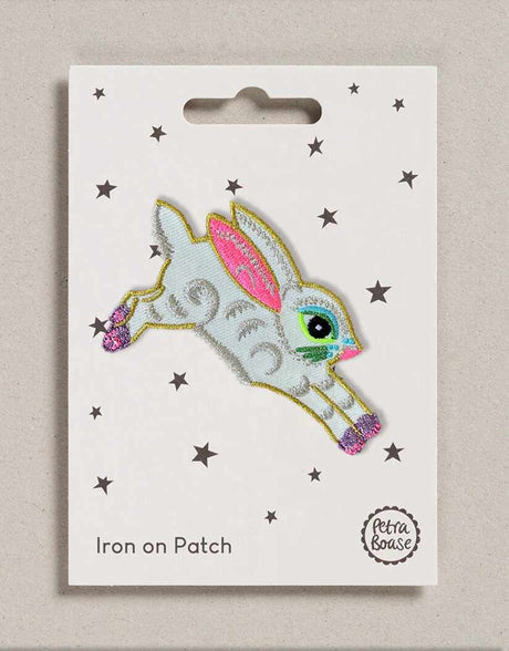 Petra Boase Iron on Patch Rabbit Iron on Patch, Petra Boase 14957