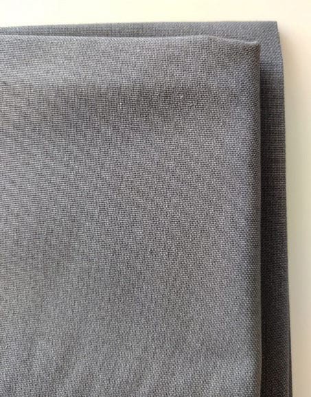 Not Specified Cotton Canvas Grey / Plain Charcoal Grey Cotton Canvas Fabric 89833506