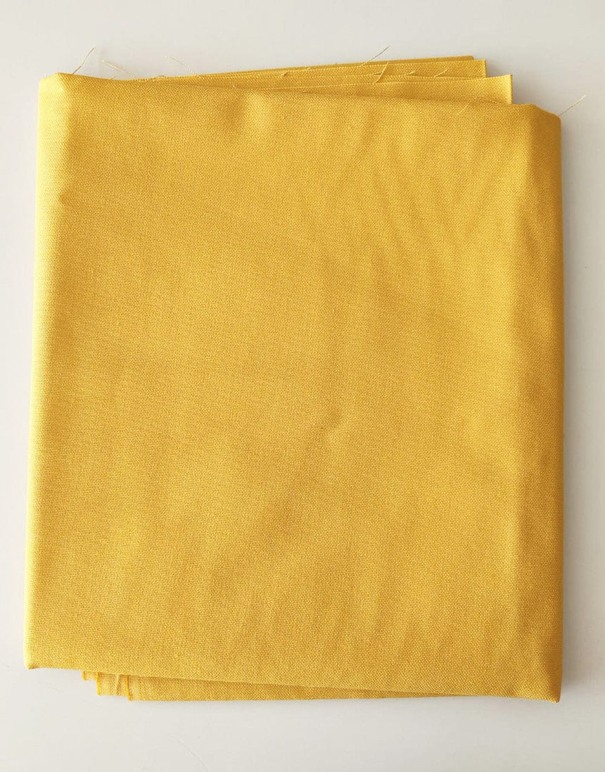 Not Specified Cotton Canvas Yellow / Plain Yellow Gold Cotton Canvas Fabric 02900.011-0012