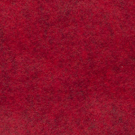 Not specified Wool Felt Marl Red Wool Felt Fabric 11726