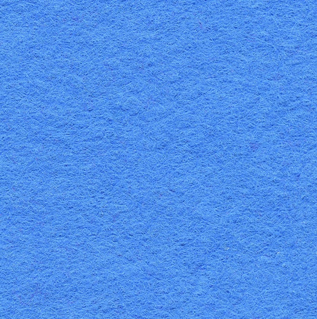 Not specified Wool Felt Mid Blue Wool Felt Fabric 20551202