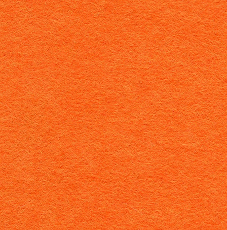 Not specified Wool Felt Dahlia Orange Wool Felt Fabric 89356066