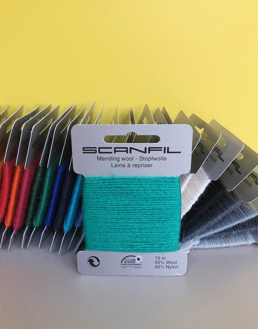 Scanfil Thread Wool Scanfil Mending Thread, Darning Wool, Various Colours