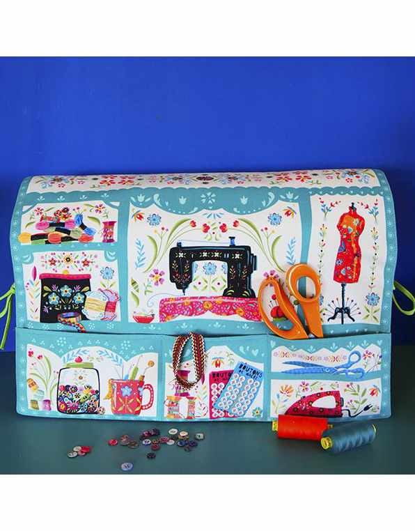 Odile Bailloeul Sewing Kits Velvet Couture Palace Sewing Machine Cover, Odile Bailloeul Sewing Kit 14865