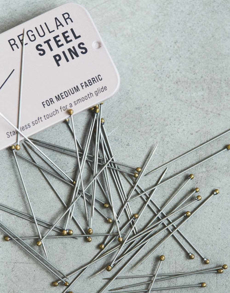 Sewply Pins Regular Steel Dressmaking Pins in a Tin, Sewply 15693