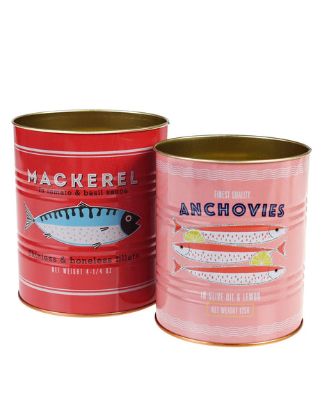 Not Specified Gifts Fish Storage Tins, Set of 2 5027455433042 5027455433042