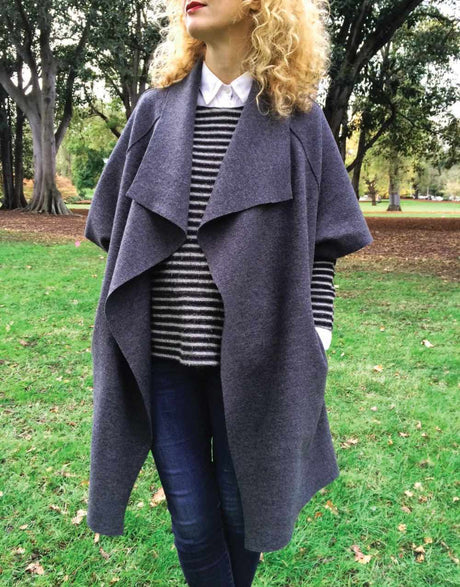 Tessuti Coats & Jackets Sydney Jacket Sewing Pattern, Tessuti 14067