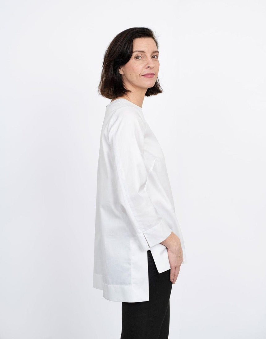 The Assembly Line Tops Shirts & Blouses Long Sleeve Tunic Sewing Pattern, The Assembly Line