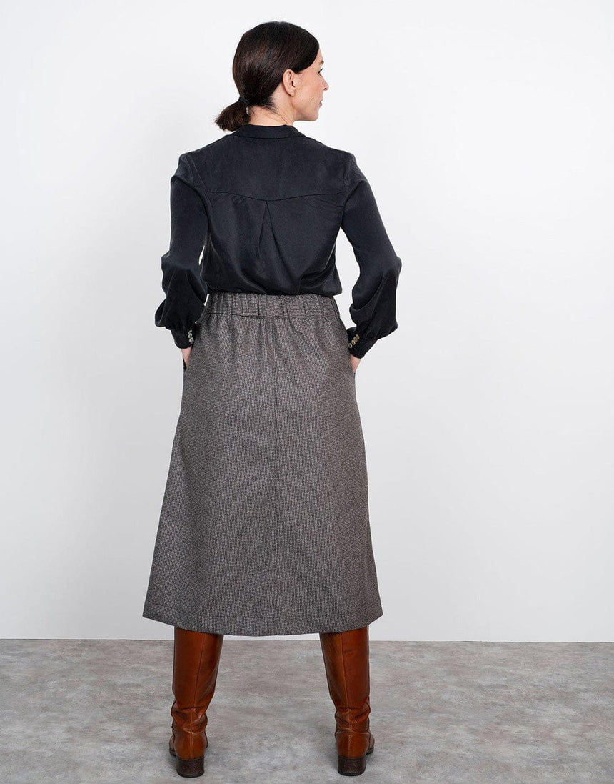 The Assembly Line Skirts A-Line Midi Skirt Sewing Pattern, The Assembly Line