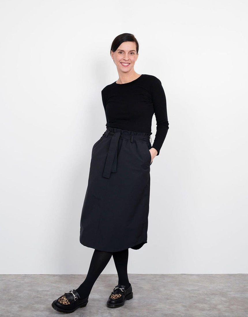 The Assembly Line Skirts A-Line Midi Skirt Sewing Pattern, The Assembly Line