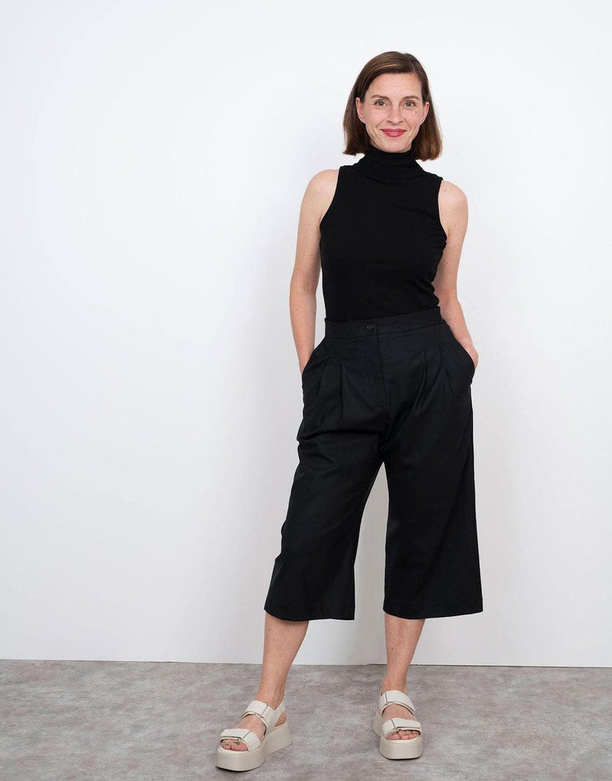 The Assembly Line Trousers & Shorts High-Waisted Trousers Sewing Pattern, The Assembly Line