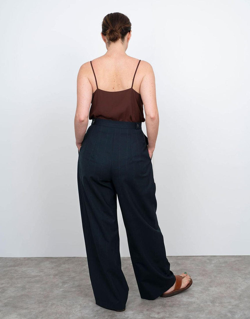 The Assembly Line Trousers & Shorts High-Waisted Trousers Sewing Pattern, The Assembly Line