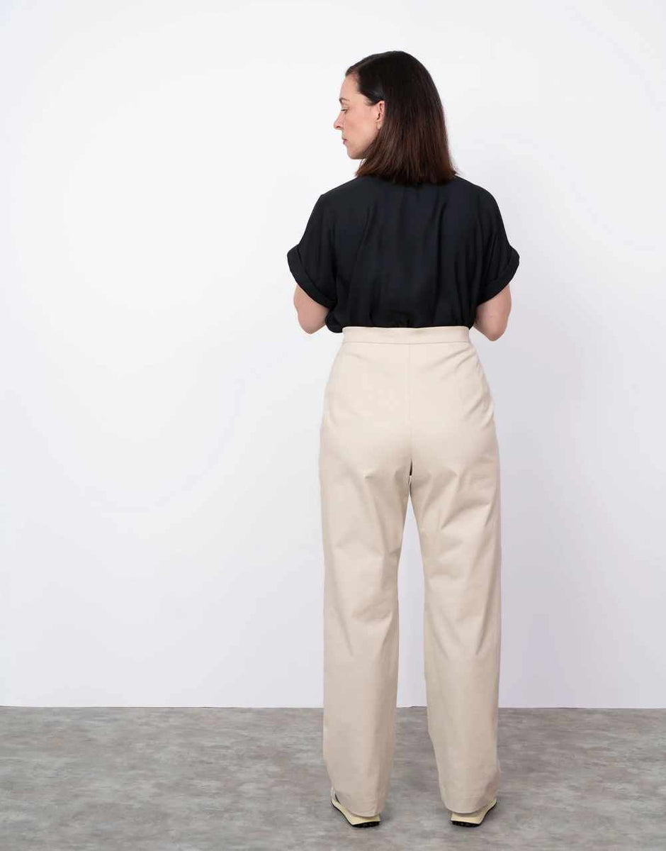 Regular Fit Trousers Sewing Pattern, The Assembly Line – Clothkits