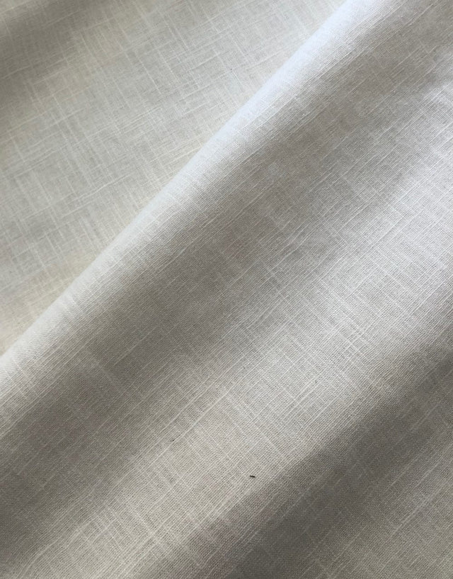 Not Specified Linen White / Plain White Linen Fabric 04414.002-0012