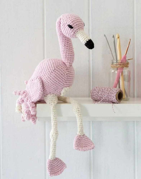 Wool Couture Crochet Kit Eliza the Flamingo Crochet Kit, Wool Couture 5060656944450 5060656944450