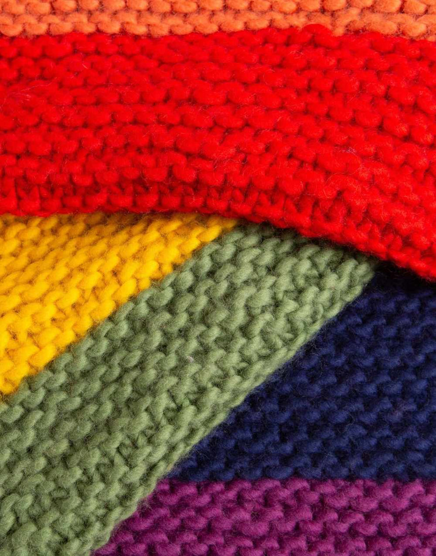 Wool Couture Knitting Kit Rainbow Blanket Knitting Kit, Wool Couture 5060656948601 5060656948601